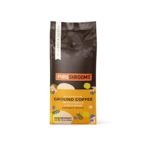 Focus and Create Ground Mushroom Coffee