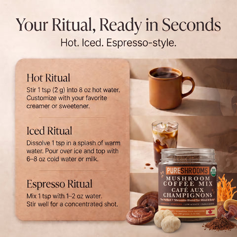Perfect 7 Instant Mushroom Coffee