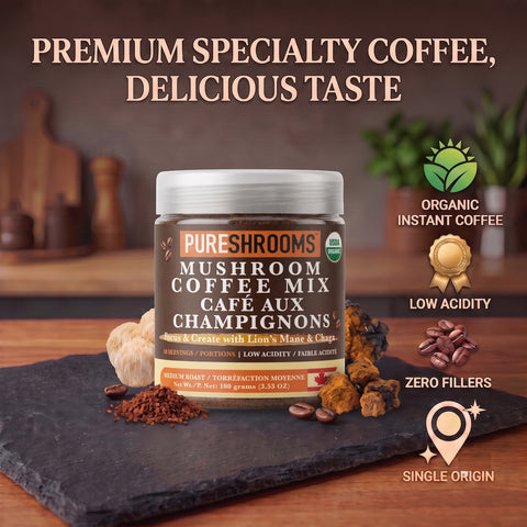 Focus Create Instant Mushroom Coffee