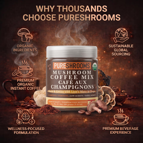 Focus Create Instant Mushroom Coffee