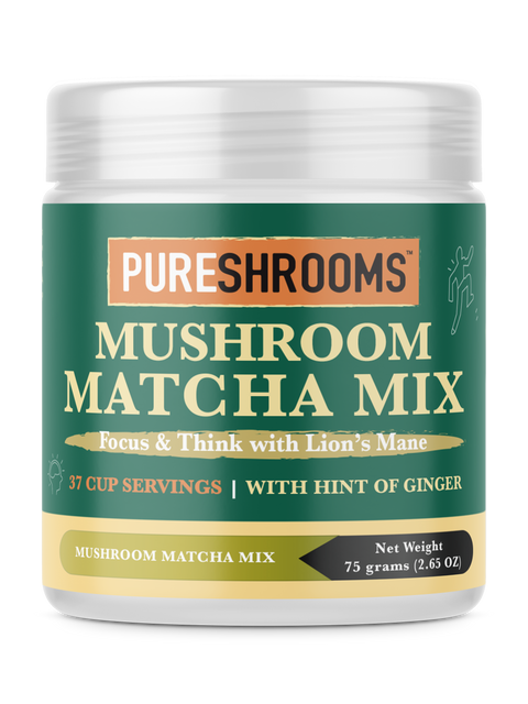 Matcha Mushroom Green Tea image 0