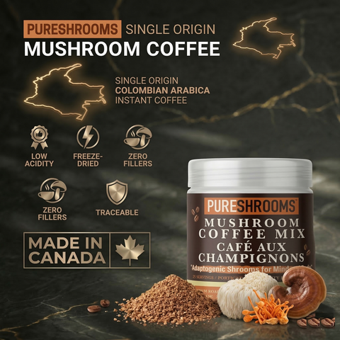 Mind & Body Mushroom Instant Coffee