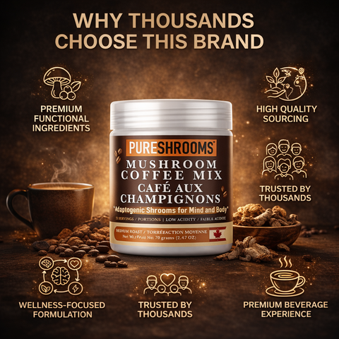 Mind & Body Mushroom Instant Coffee