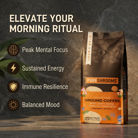 Mind & Body Ground Mushroom Coffee