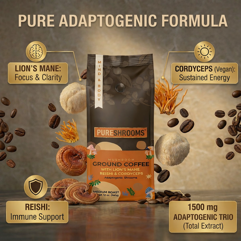 Mind & Body Ground Mushroom Coffee