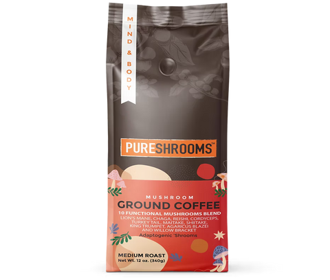 Perfect 10 Ground Mushroom Coffee