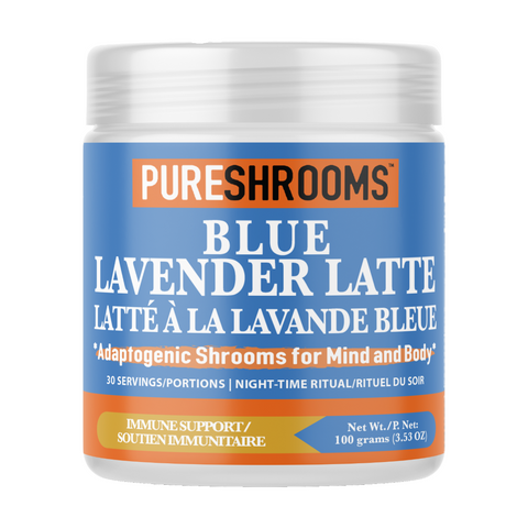 Blue Lavender Latte