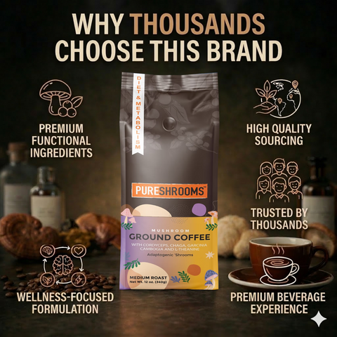 Appetite Control Ground Mushroom Coffee