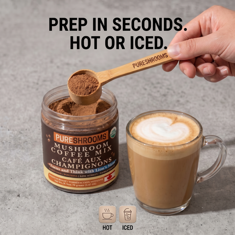 Focus & Think Instant Mushroom Coffee