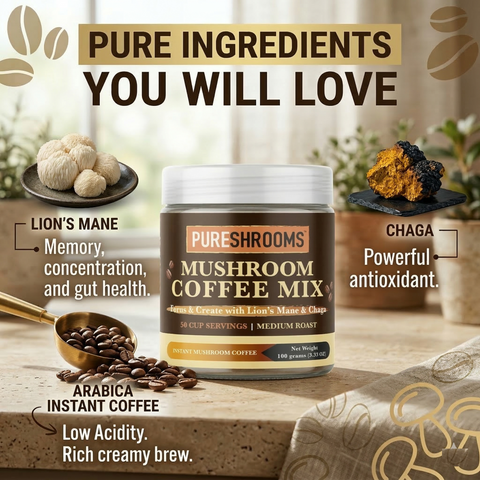 Focus Create Instant Mushroom Coffee