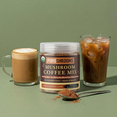 Perfect 10 Organic Instant Mushroom Coffee