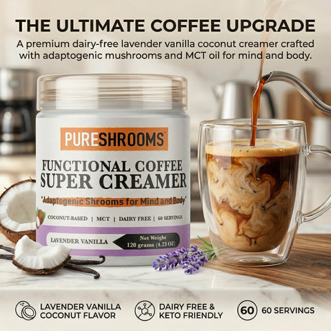Lavender Vanilla Coconut Coffee Creamer