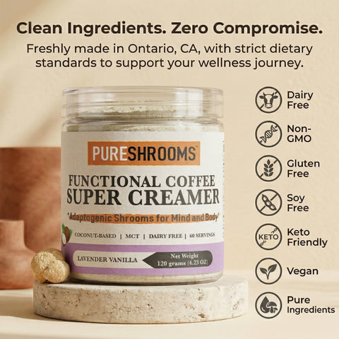 Lavender Vanilla Coconut Coffee Creamer