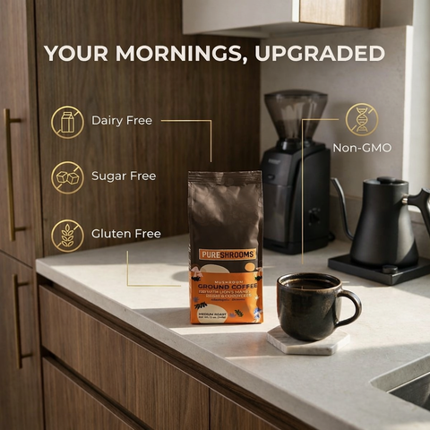 Mind & Body Ground Mushroom Coffee
