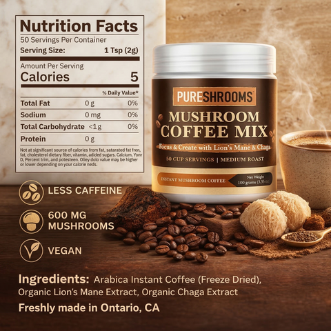 Focus Create Instant Mushroom Coffee